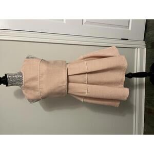 Sandro two tier pearl dress size 1 small